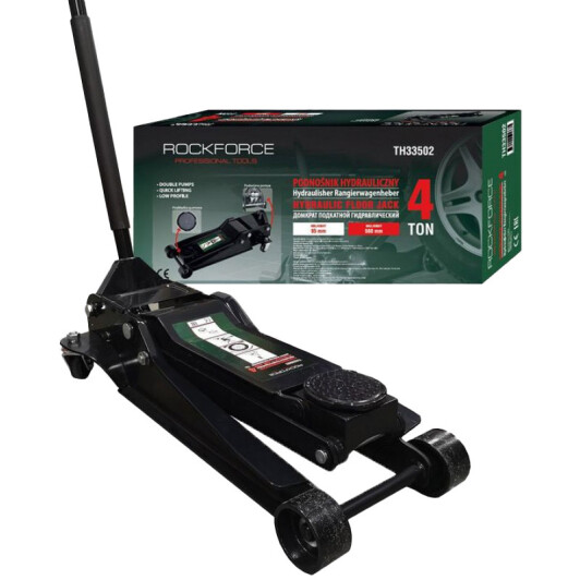 Домкрат Rockforce подкатной гидравлический 4 т RF-TH33502RF83502
