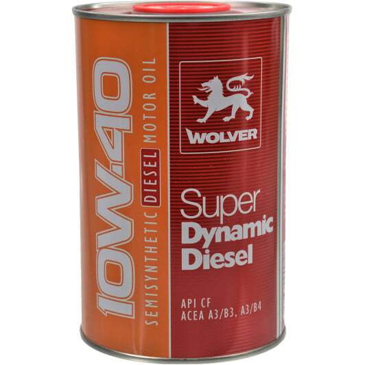 Моторное масло Wolver Super Dynamic Diesel 10W-40 1 л на Opel Vivaro