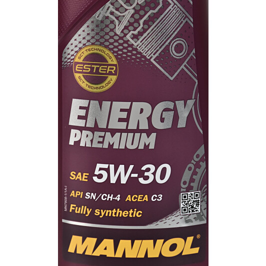 Моторное масло Mannol Energy Premium 5W-30 1 л на Mazda 323