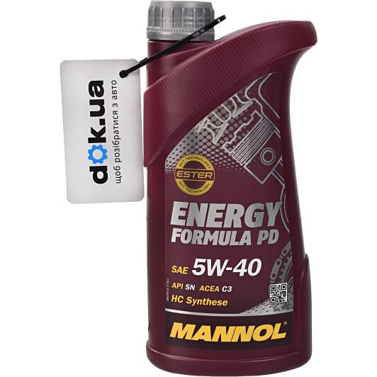 Моторное масло Mannol Energy Formula PD 5W-40 1 л на Peugeot 308