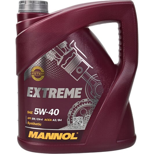 Моторное масло Mannol Extreme 5W-40 4 л на Jaguar XK
