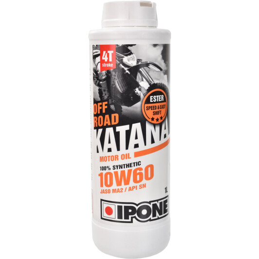 4T Ipone Off Road Katana 10W-60, 1 л (800019) моторна олива 4T 1 л