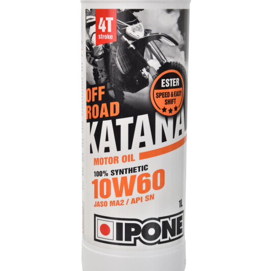 4T Ipone Off Road Katana 10W-60, 1 л (800019) моторна олива 4T 1 л