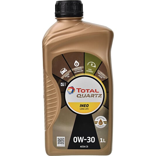 Моторное масло Total Quartz Ineo Long Life 0W-30 1 л на Peugeot 301