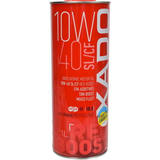 Моторна олива Xado Atomic Oil SL/CF RED BOOST 10W-40 1 л на Peugeot 5008