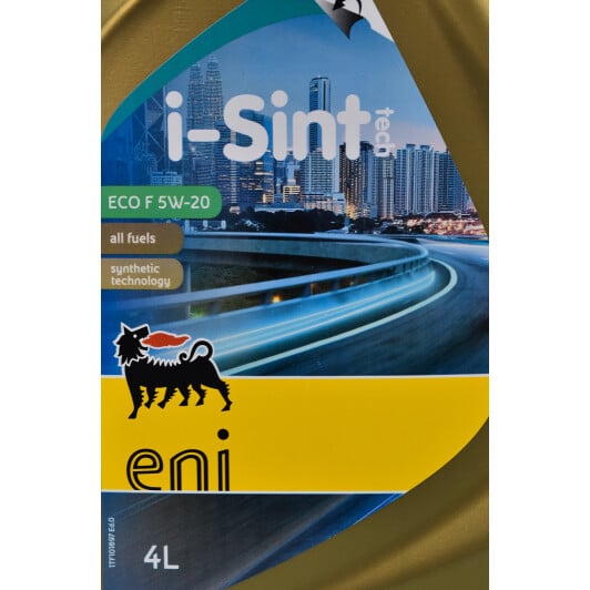 Моторное масло Eni I-Sint Tech Eco F 5W-20 4 л на Hyundai Stellar