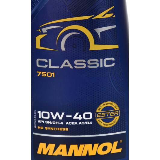 Моторное масло Mannol Classic 10W-40 1 л на Daihatsu Trevis
