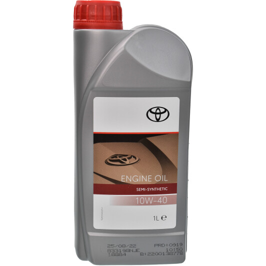 Моторное масло Toyota Semi-Synthetic 10W-40 1 л на Hyundai i30