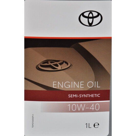 Моторна олива Toyota Semi-Synthetic 10W-40 1 л на Infiniti EX