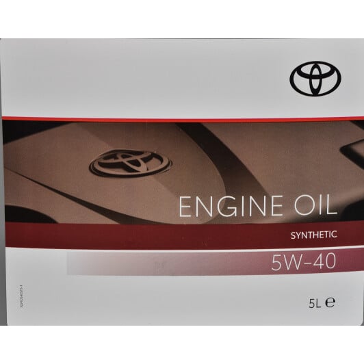 Моторное масло Toyota Synthetic 5W-40 5 л на Renault Logan