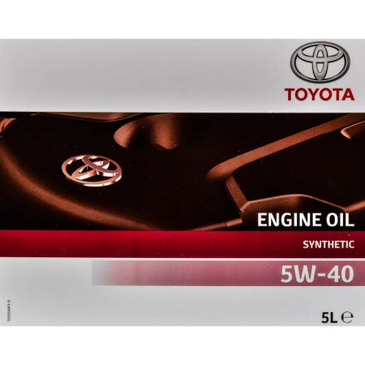 Моторное масло Toyota Synthetic 5W-40 5 л на Opel Vivaro