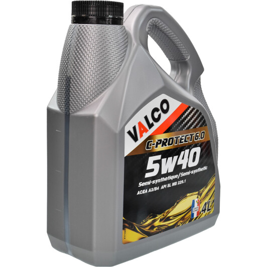 Моторное масло Valco C-PROTECT 6.0 5W-40 4 л на Chevrolet Astra