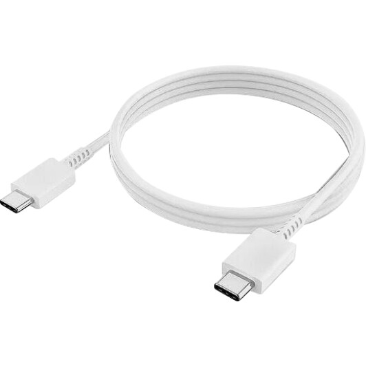 Кабель Denmen D20C DM-D20C-WH type-C - type-C 1 м