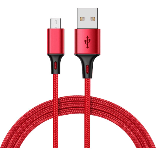 Кабель XO NB143 NB143-M1-RD USB - Micro USB 1 м