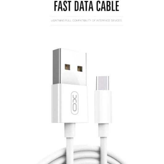 Кабель XO NB47 NB47-TC-1-WH USB - type-C 1 м