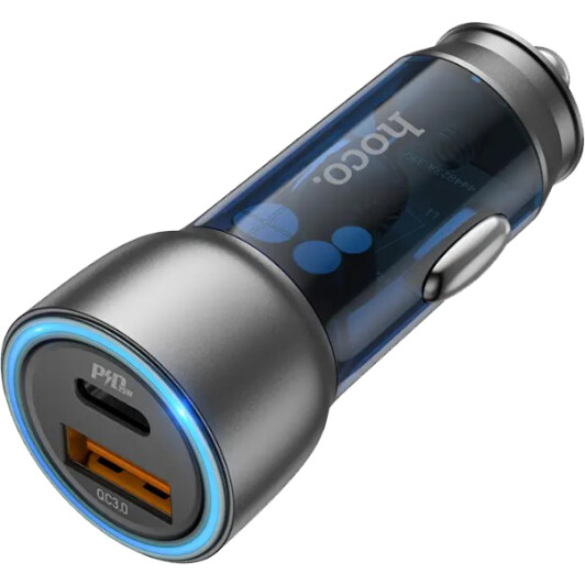 Usb зарядка в авто Hoco NZ8 Sprinter 6931474782717
