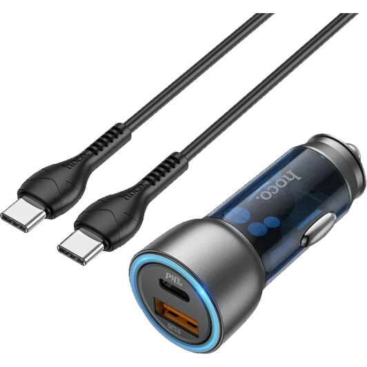 Usb зарядка в авто Hoco NZ8 Sprinter 6931474782779