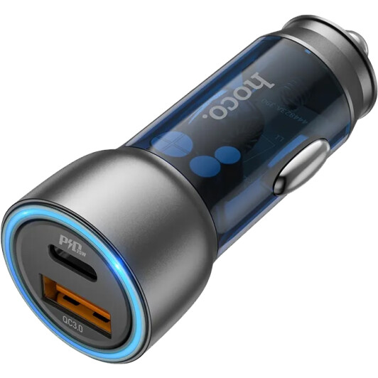 Usb зарядка в авто Hoco NZ8 Sprinter 6931474782779