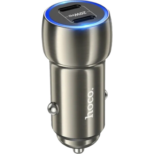 Usb зарядка в авто Hoco Z48 Tough 6931474795014