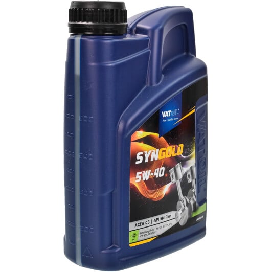 Моторное масло VatOil SynGold 5W-40 для Seat Terra 1 л на Seat Terra
