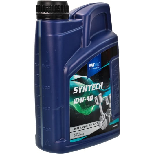 Моторное масло VatOil SynTech 10W-40 1 л на Chevrolet Evanda
