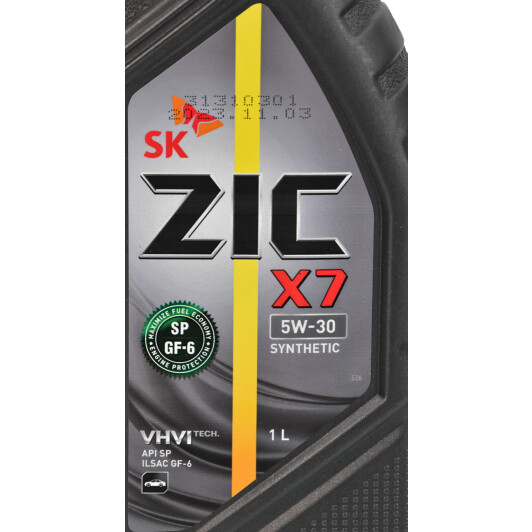Моторна олива ZIC X7 5W-30 1 л на Seat Inca