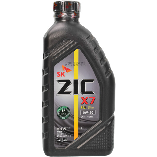 Моторное масло ZIC X7 0W-20 1 л на Honda Jazz