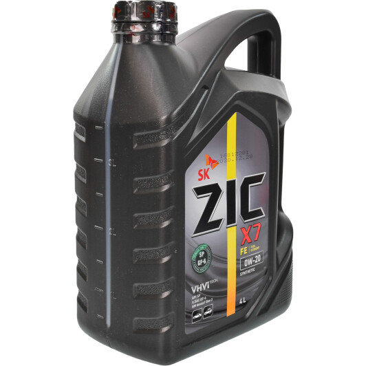 Моторное масло ZIC X7 0W-20 4 л на Nissan Laurel