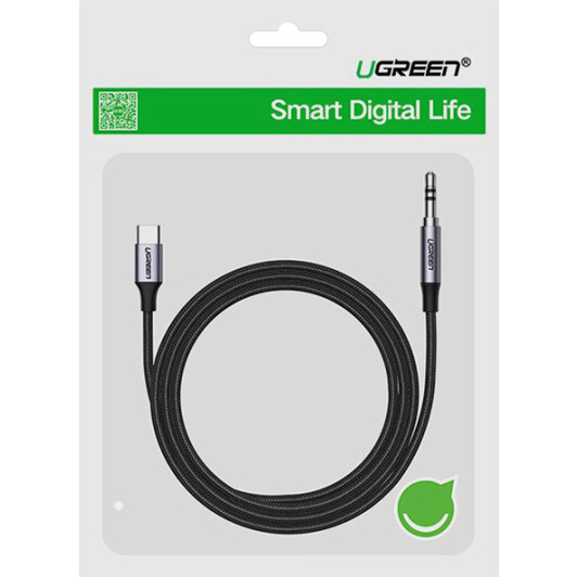 Кабель Ugreen CM450 UGR-20192 type-C - 3.5 (Male) 1 м
