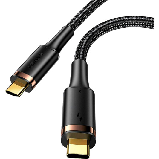 Кабель Usams US-SJ553 SJ553USB01 type-C - type-C 0,8 м