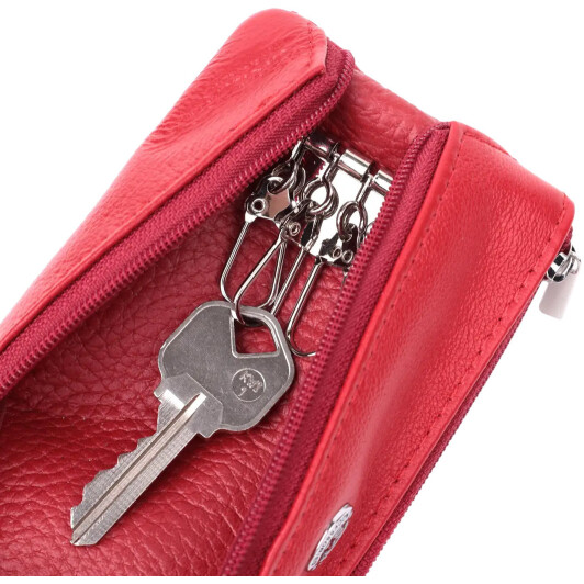 Ключниця ST Leather 22509 колір червоний