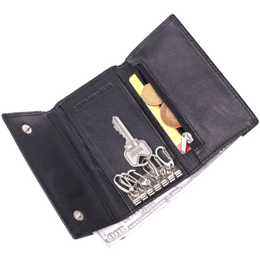 Ключница ST Leather 22483 черный