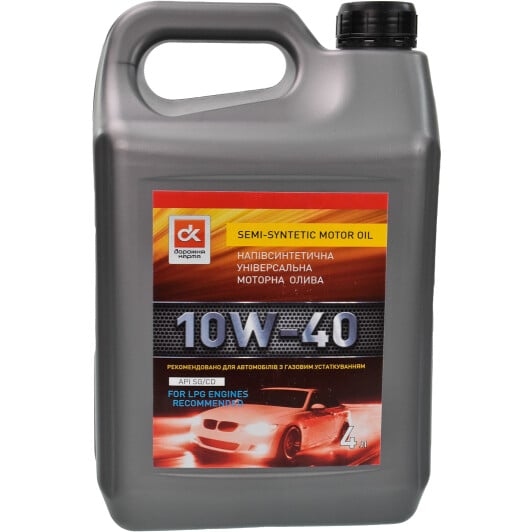 Моторное масло Дорожная Карта SG/CD Gas Oil 10W-40 4 л на Honda Prelude