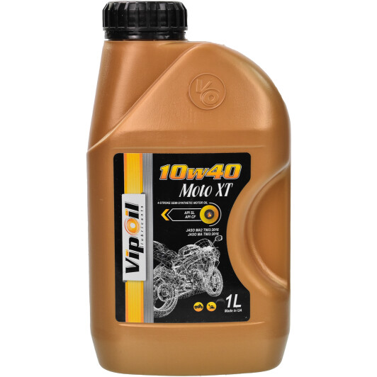 VIPOIL Moto XT 10W-40 моторна олива 4T