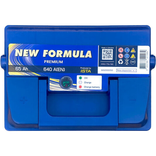 Акумулятор New Formula 6 CT-65-L Premium 5652302250