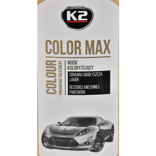 Кольоровий поліроль для кузова K2 Color Max (White) білий