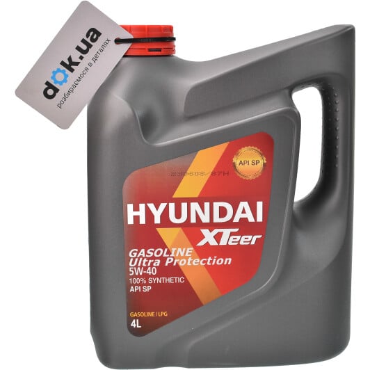 Моторна олива Hyundai XTeer Gasoline Ultra Protection 5W-40 4 л на Peugeot 308