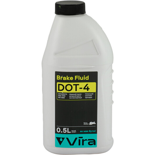 Гальмівна рідина VIRA Brake Fluid DOT 4 пластик