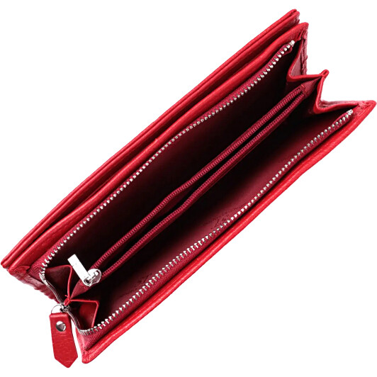 Клатч ST Leather 22533 без логотипа авто красный