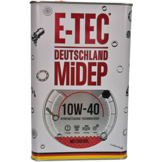 Моторное масло E-TEC ASM 10W-40 4 л на Opel Sintra