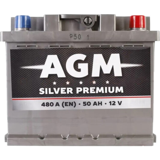 Акумулятор AGM 6 CT-50-R Silver Premium AKBLU1057