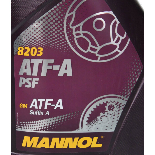Жидкость ГУР Mannol ATF-A PSF минеральное 4 л