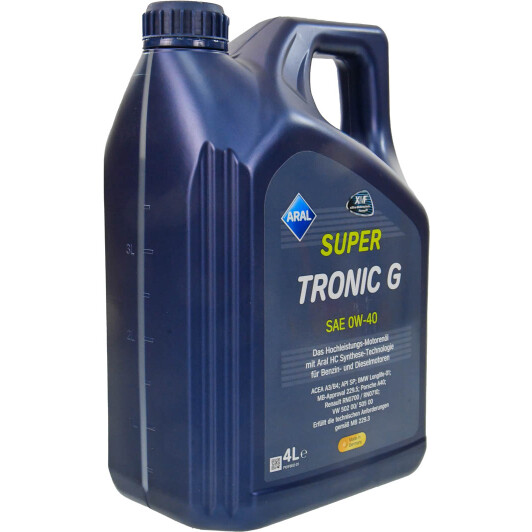 Масло Aral SuperTronic G 0W-40 4 л на Porsche Cayenne