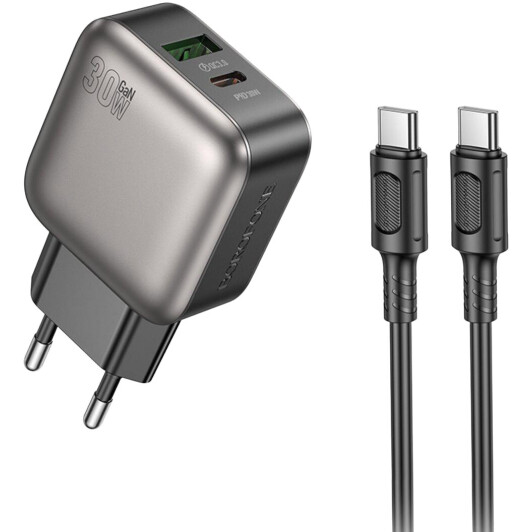 Сетевое зарядное устройство Borofone BAS55A Absolute 6941991116254 30 Вт