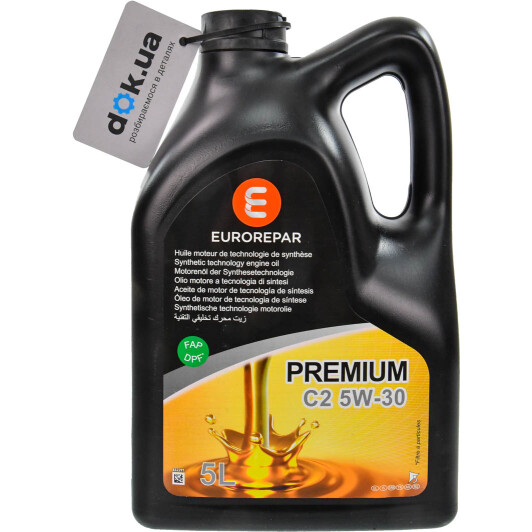 Масло Eurorepar Premium C2 5W-30 5 л на Isuzu Rodeo