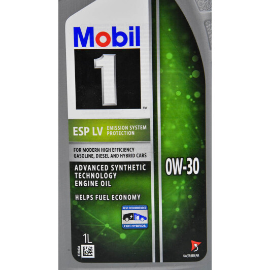 Олива Mobil 1 ESP LV 0W-30 1 л на Mitsubishi Pajero
