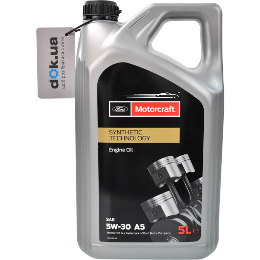 Масло Ford Motorcraft A5 5W-30 5 л на Porsche Cayenne