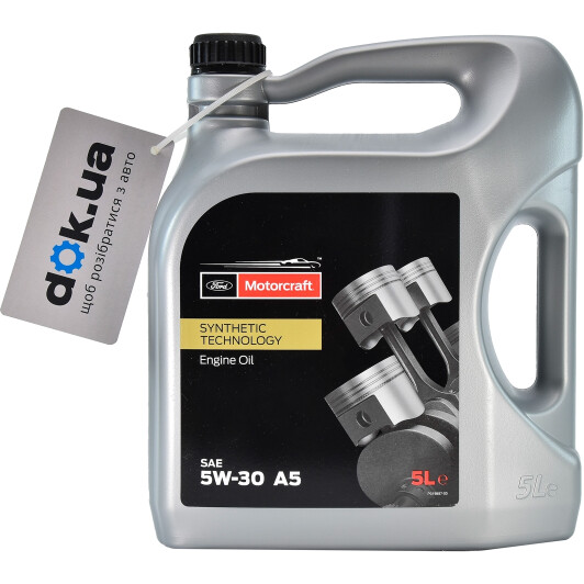 Масло Ford Motorcraft A5 5W-30 5 л на Porsche Cayenne