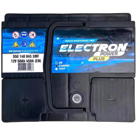 Акумулятор Electron 6 CT-50-L Power Plus 550148045SMF