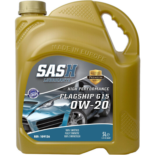 Масло Sash Flagship G15 0W-20 на Mitsubishi Pajero